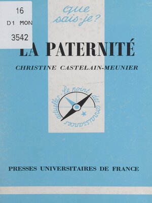 cover image of La paternité